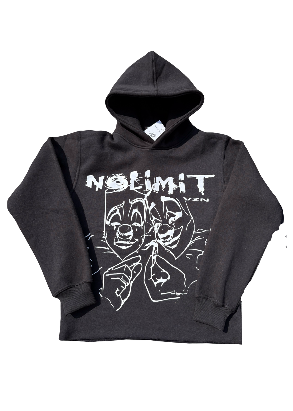 🎭 smoking "nolimit" b&w pullover