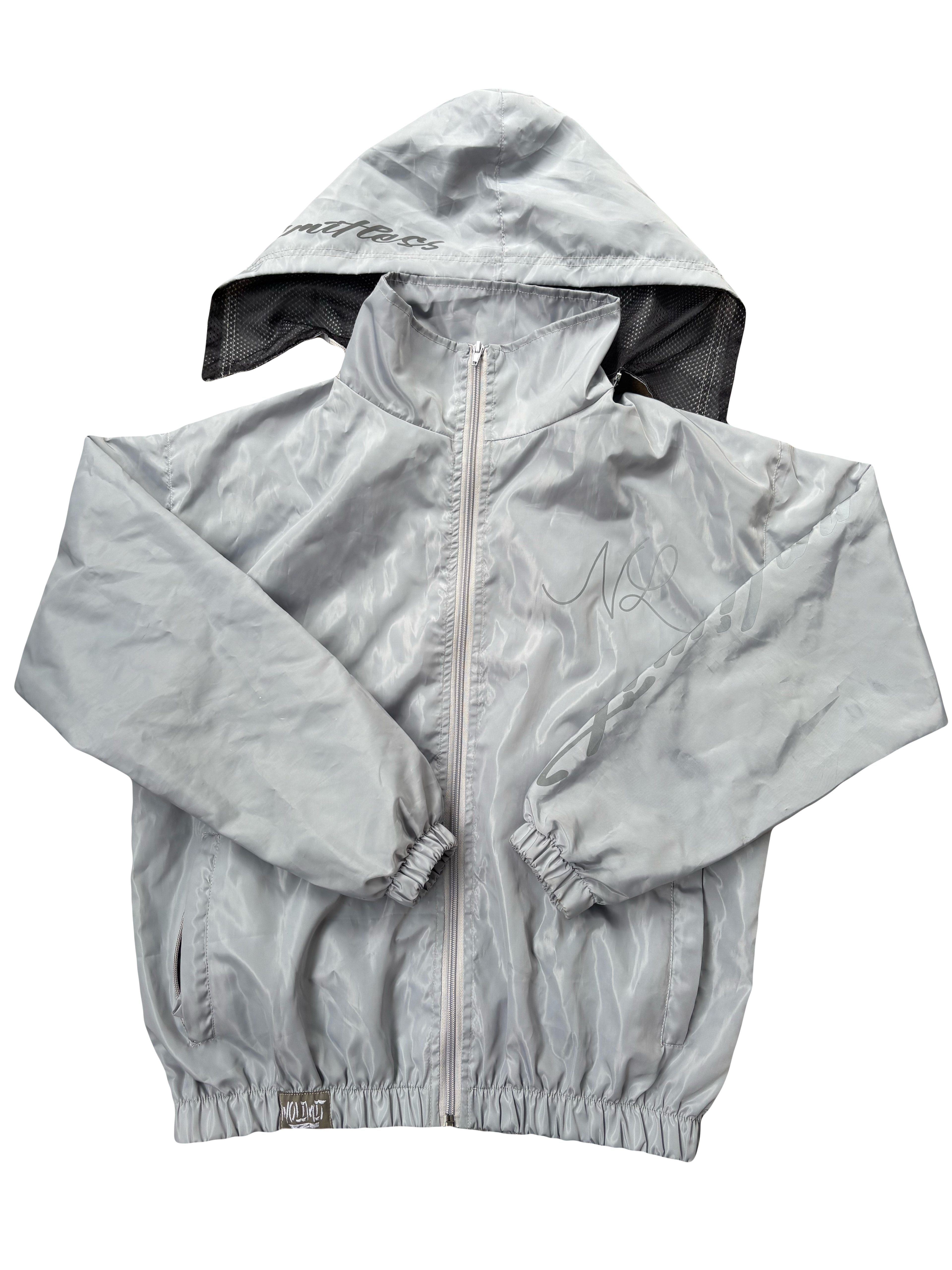 Grey Limitless Windbreaker Jacket