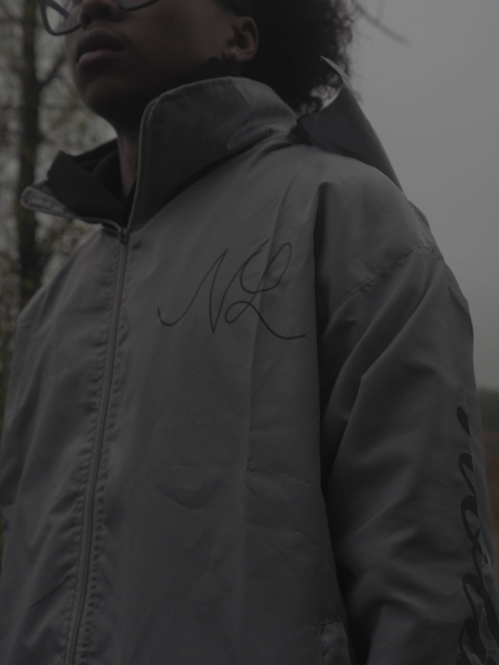 Grey Windbreaker Full Set