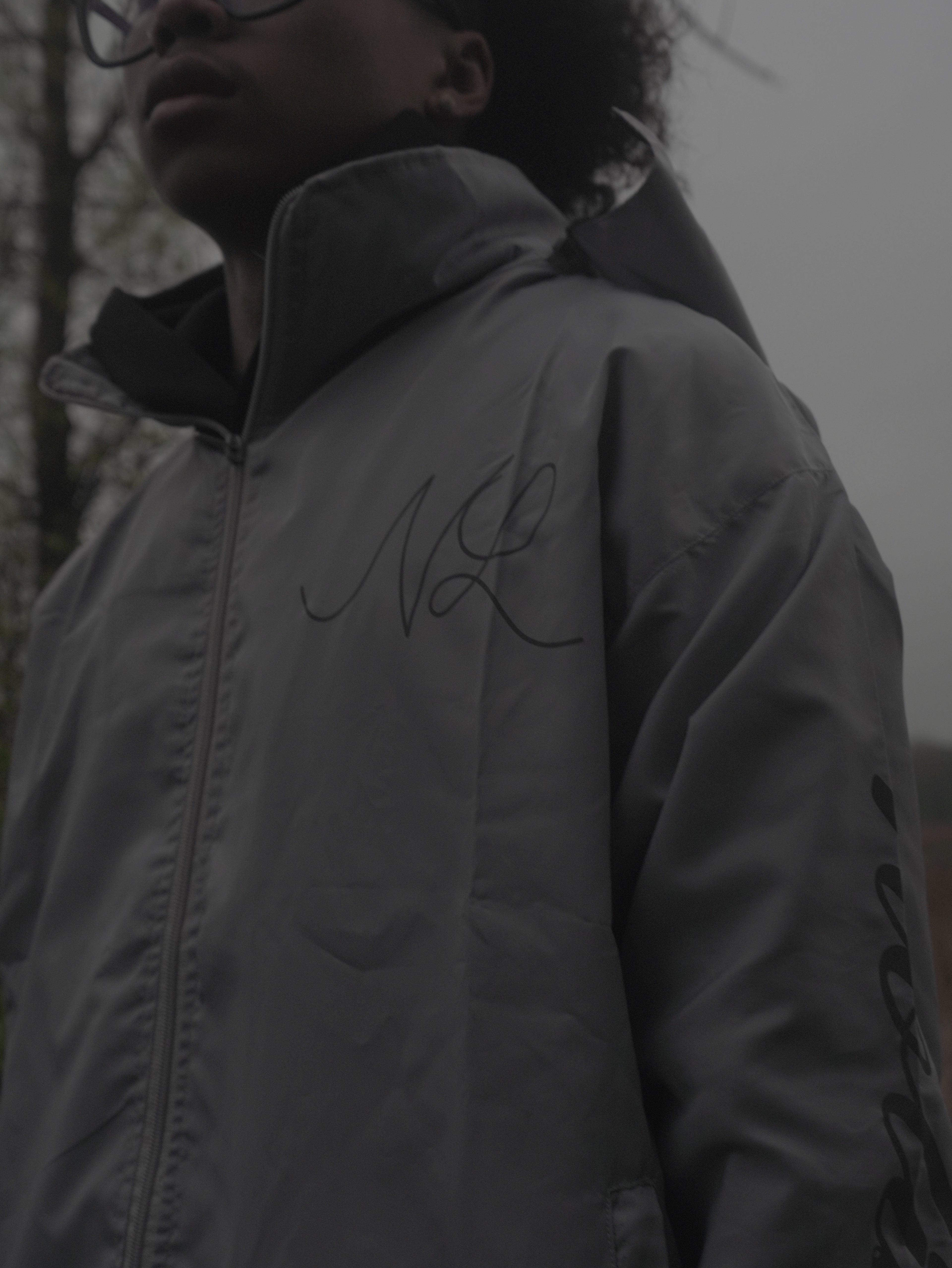 Grey Windbreaker Full Set