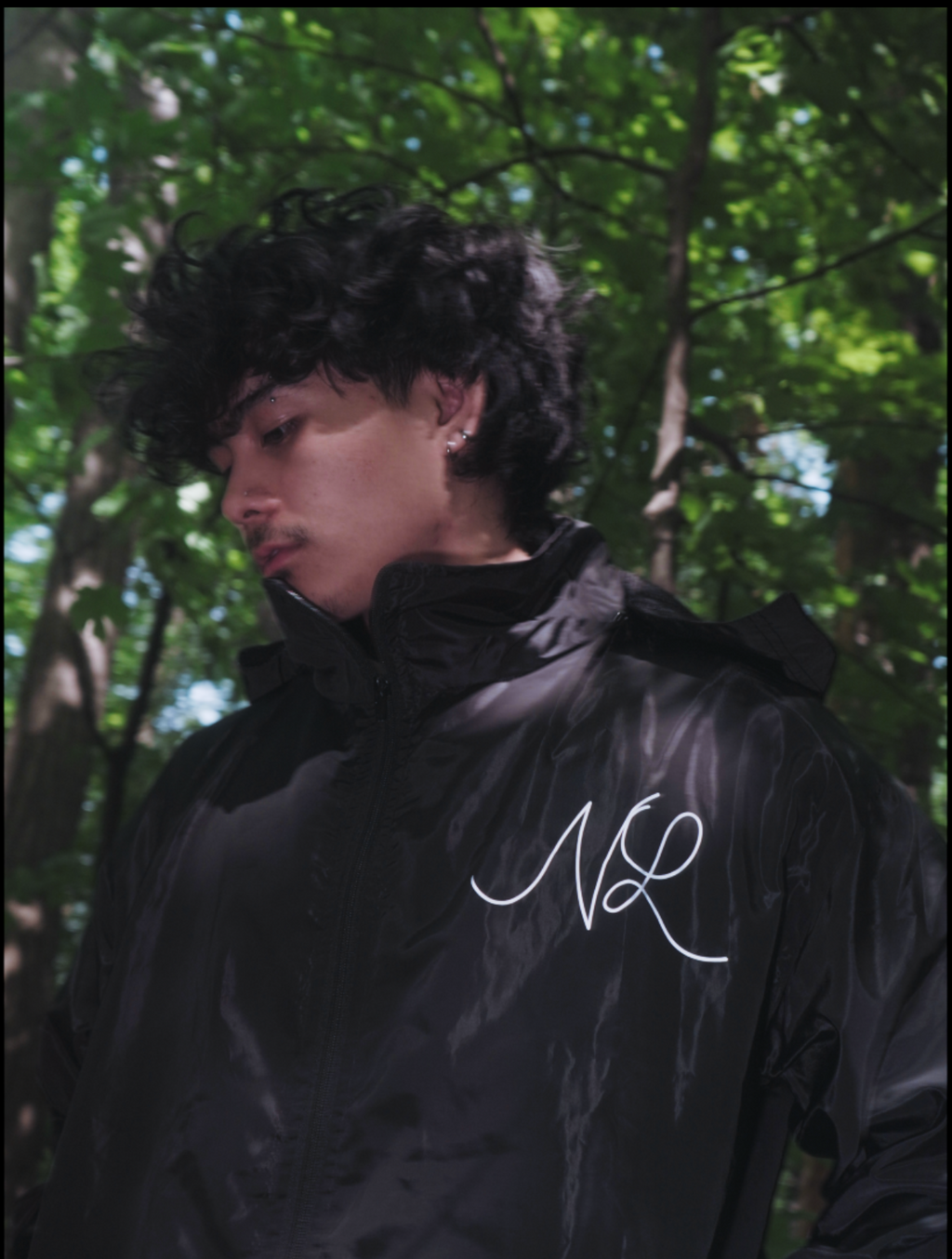 Black Limitless Windbreaker Jacket