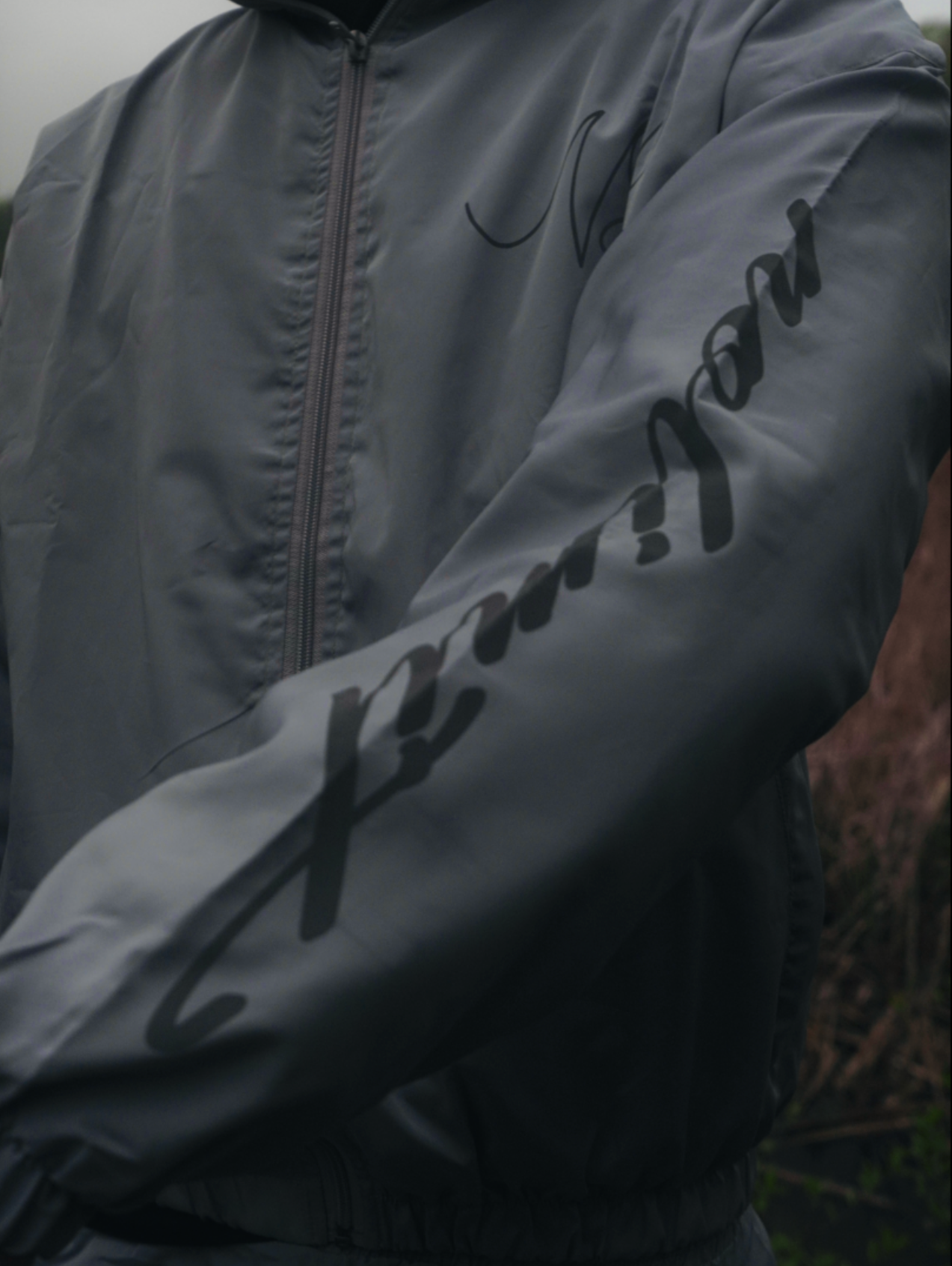 Grey Windbreaker Full Set