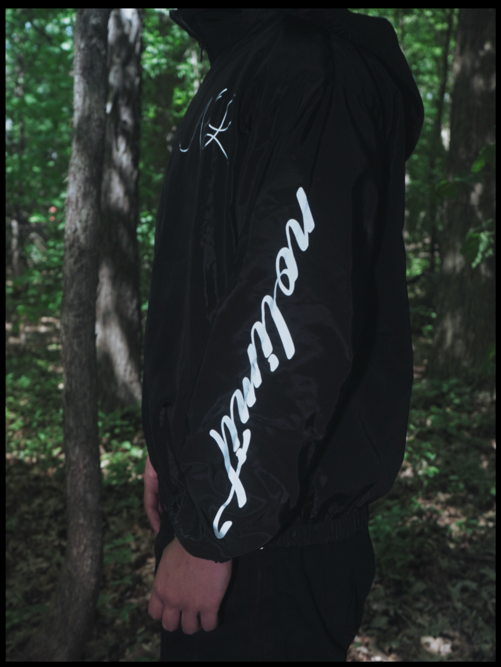 Black Limitless Windbreaker Jacket