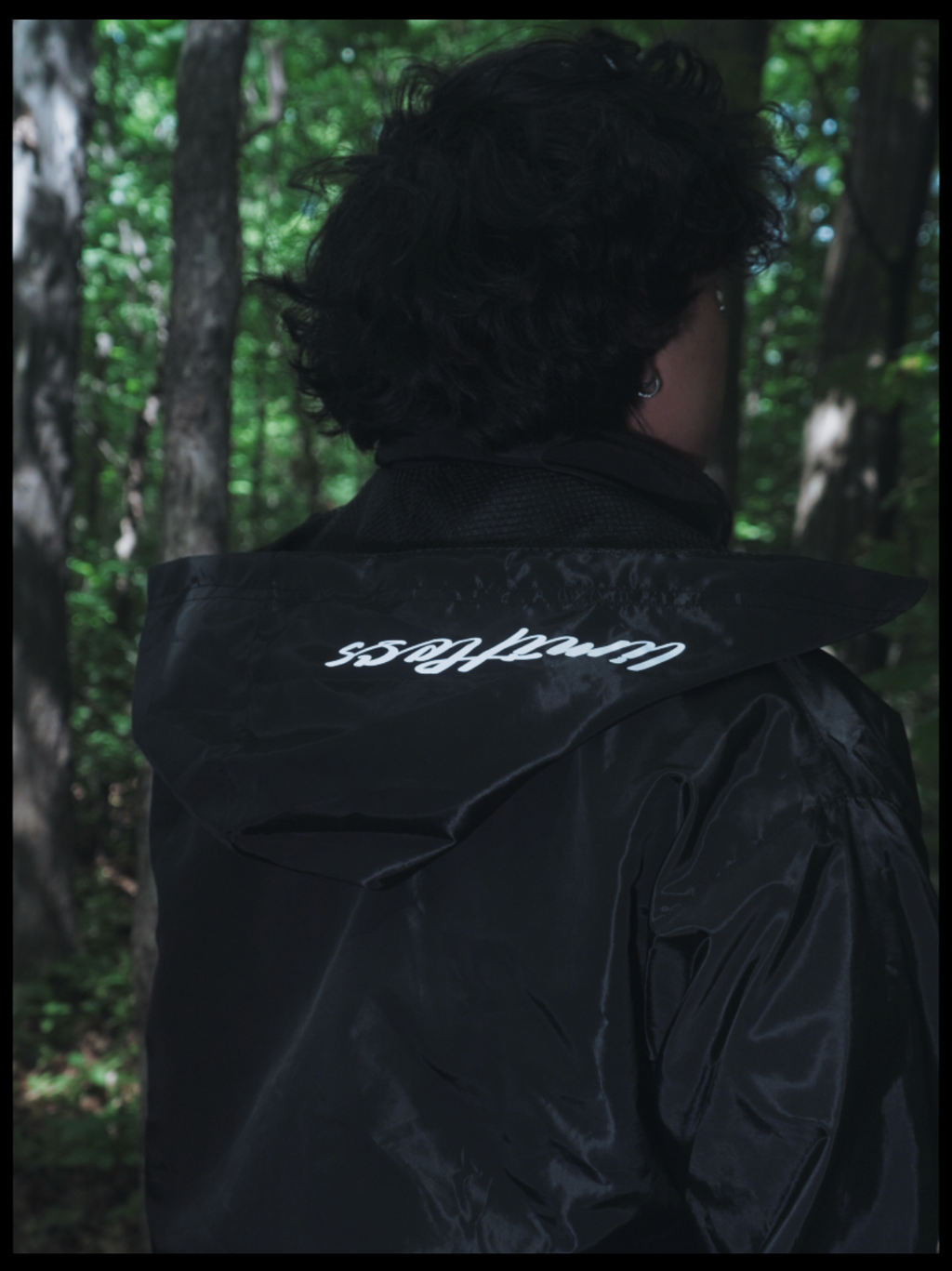 Black Limitless Windbreaker Jacket