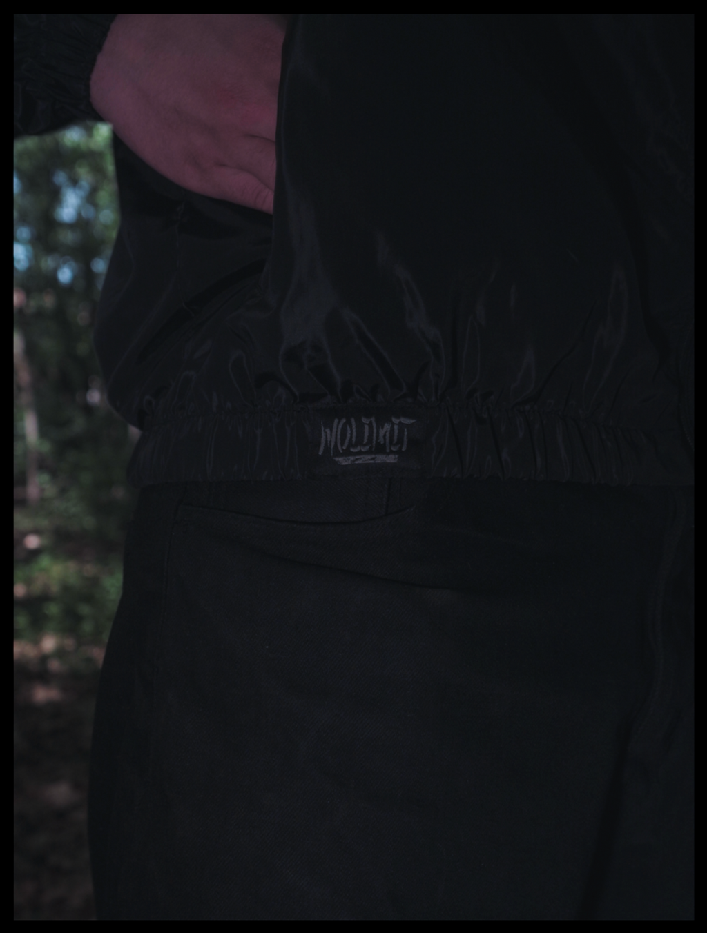 Black Limitless Windbreaker Jacket