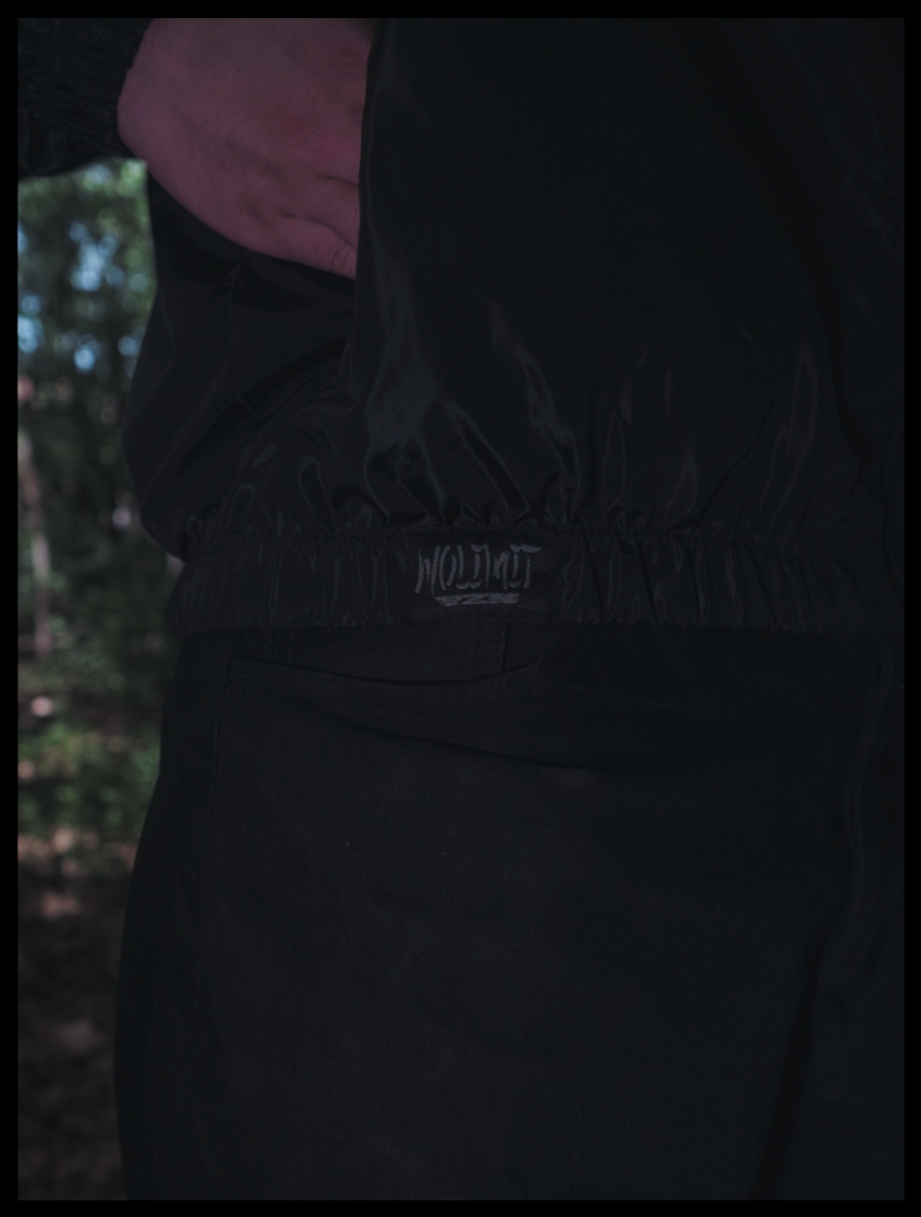 Black Limitless Windbreaker Jacket