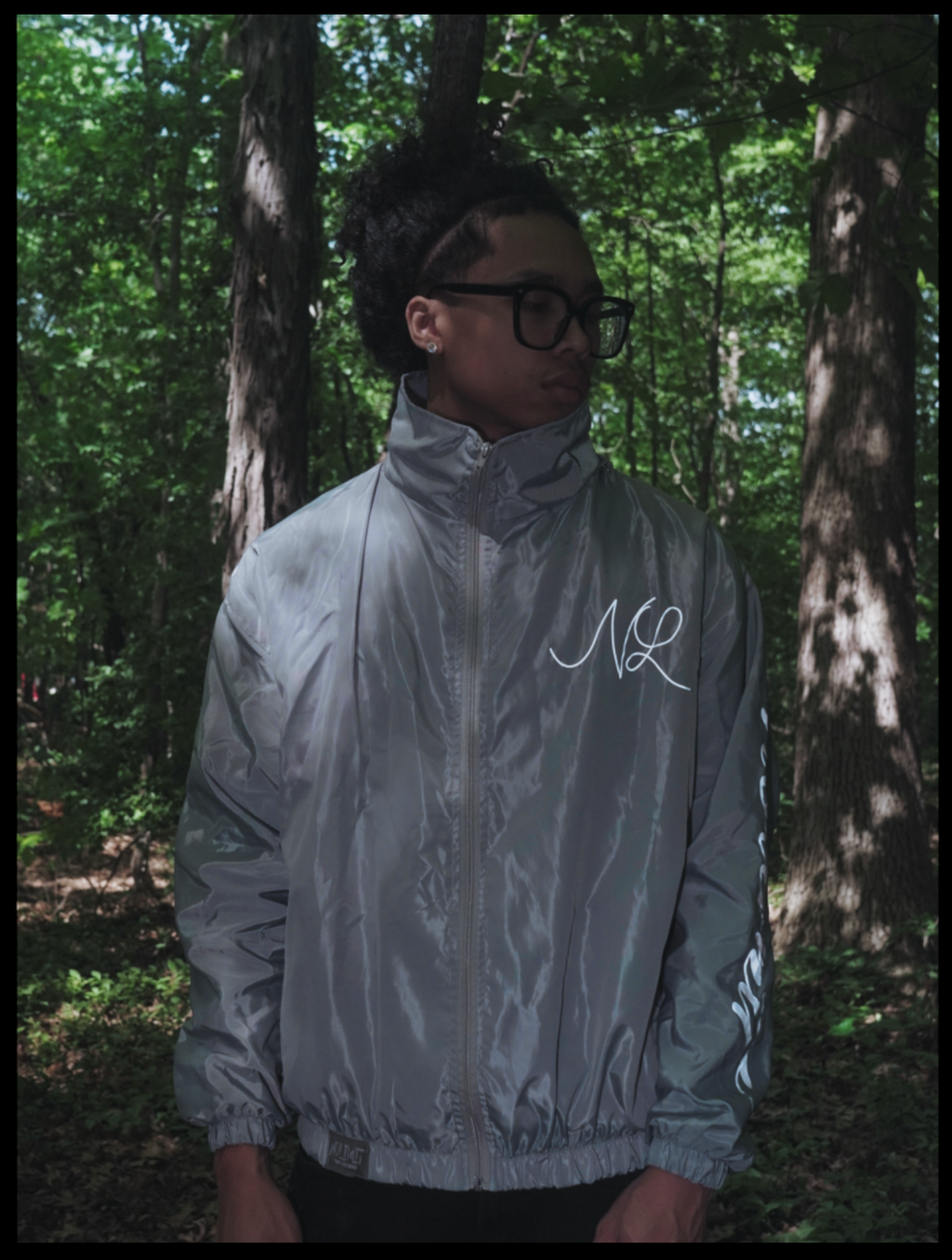 Grey Limitless Windbreaker Jacket