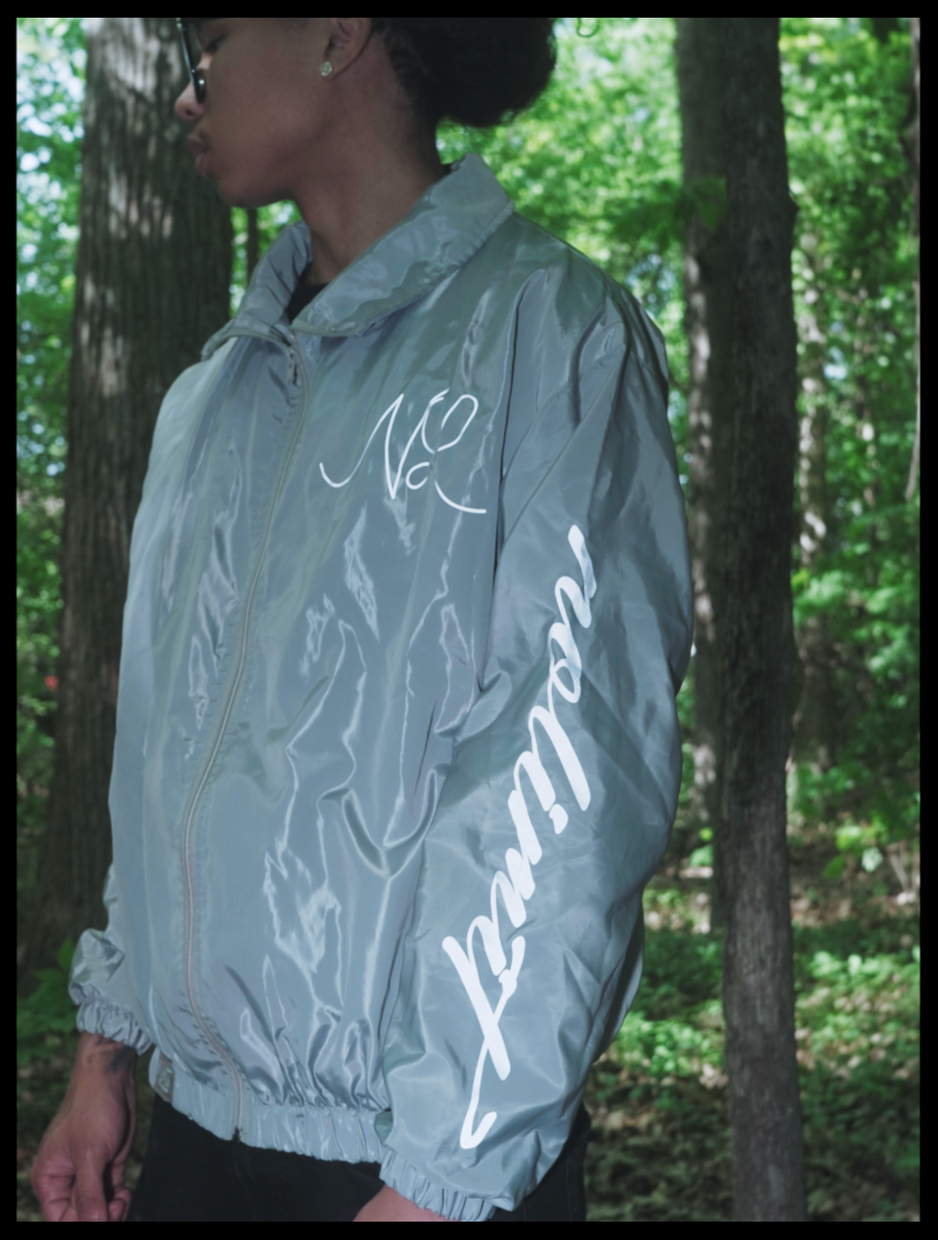 Grey Limitless Windbreaker Jacket
